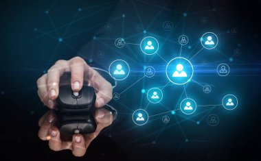 Fare ile insan ağ kavramı kullanarak ele