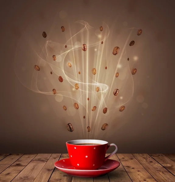 Vapor conceito de café — Fotografia de Stock