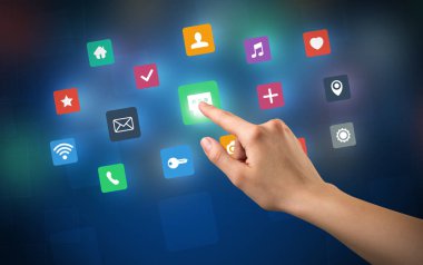 Apps dokunmadan el