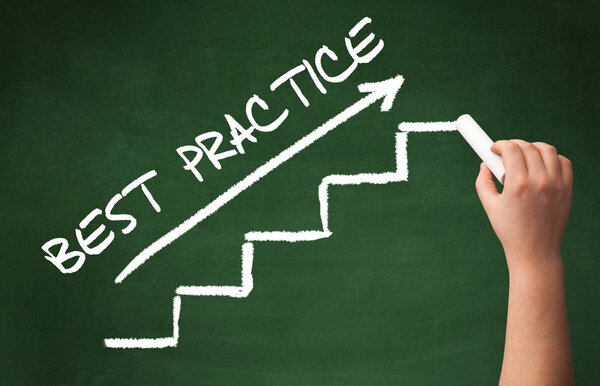 Hand drawing business concept