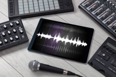 Tablet ve elektronik müzik aletleri