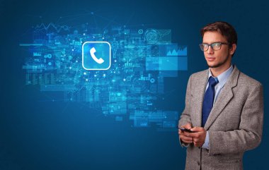 Posta kavramı ile telefon kullanan kişi