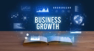 Açık bir kitaptan çıkan iş yazıları