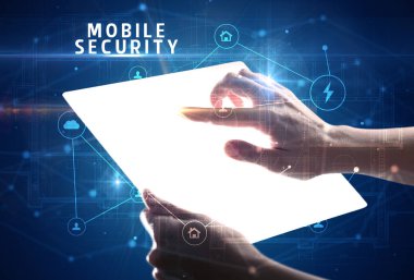 Fütürist tablet, güvenlik kavramı