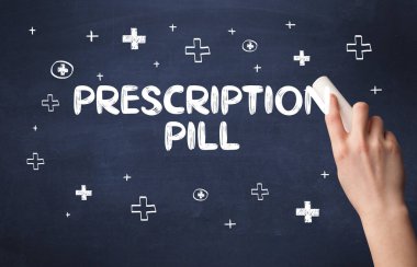 El çizimi tıbbi konsept