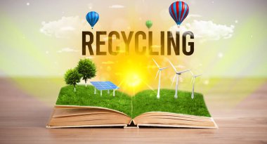 Açık kitap, yenilenebilir enerji kavramı