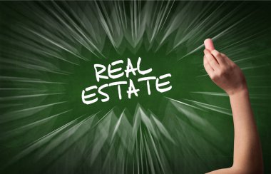 El çizimi çevrimiçi alışveriş kavramı