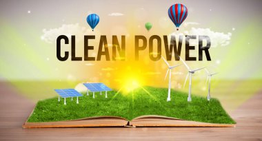 Açık kitap, yenilenebilir enerji kavramı