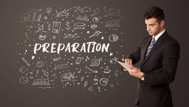 Eğitimsel yazıtlarla düşünen iş adamı