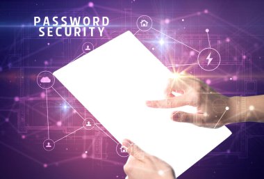 Fütürist tablet, güvenlik kavramı