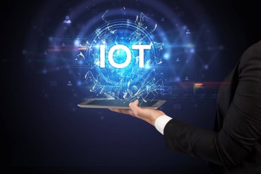 Kısaltmalı dokunmatik ekranın yakın plan görüntüsü.