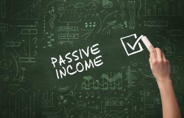 El çizimi yeni iş konsepti