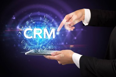 Kısaltmalı dokunmatik ekranın yakın plan görüntüsü.