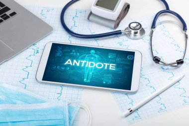 Tablet bilgisayar ve doktor araçları