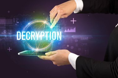 Dokunmatik ekran yakın plan, yeni teknoloji konsepti