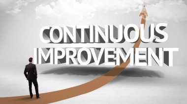 Bir iş adamının arkadan görünüşü