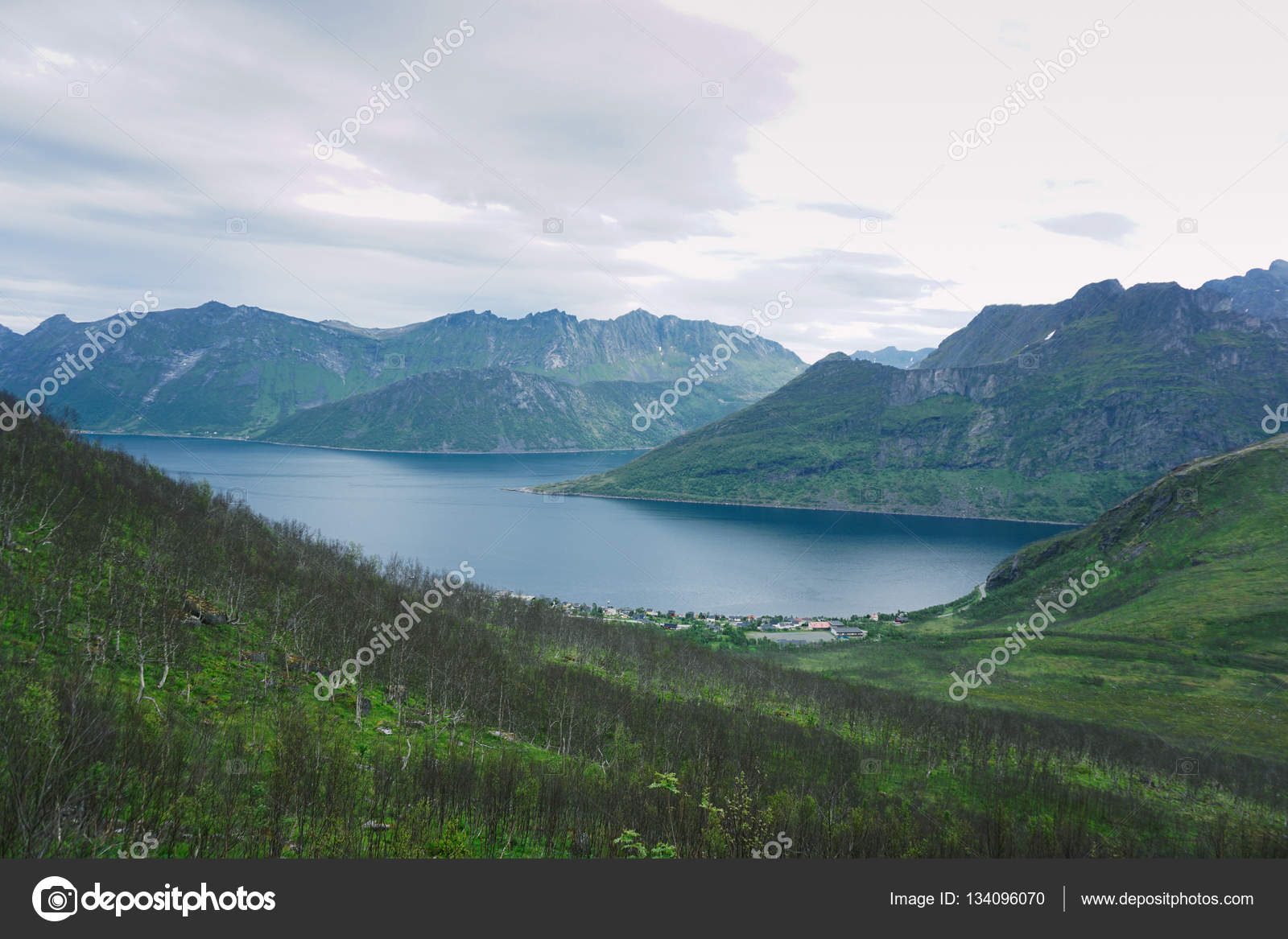 Segla Mountain Senja Norway Stock Photo Image By C Irmoske