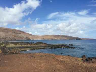 Yaz Yaz manzara Fuerteventura, Kanarya Adaları, İspanya