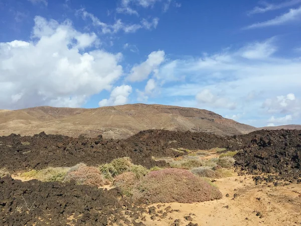 Landschap Fuerteventura Canarische Eilanden Spanje — Stockfoto