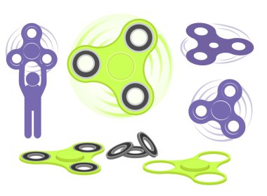 Spinner kıpır. Stres giderici oyuncak. 