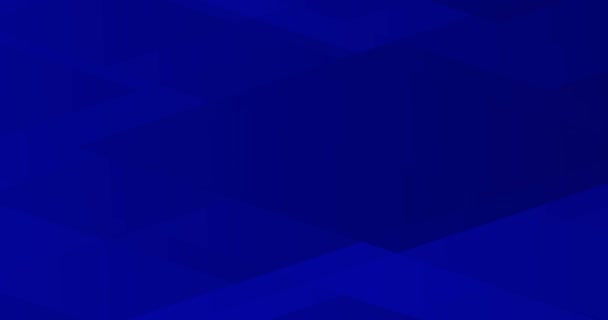Современный Темно Синий Анимационный Задник Чистый Сплошной Бесшовный Петельный Фон — стоковое видео