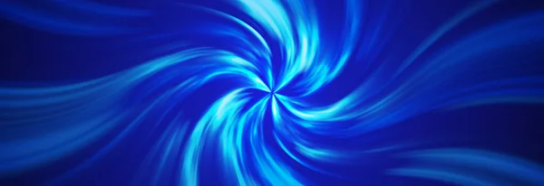 Blue Abstract Swirl Background Soft Swirl Burst Gradient Spinning Center — Stock Photo, Image