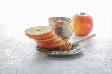 Bal ve elma için Rosh Hashanah