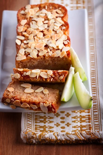 Torta di mele con cannella — Foto Stock