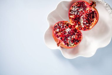 Elma, nar ve bal için Rosh Hashanah