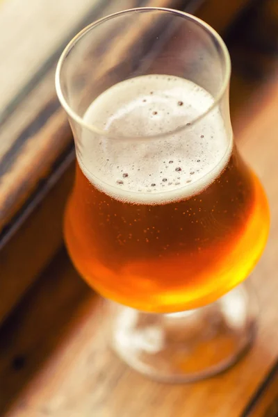 Höstens öl glas — Stockfoto
