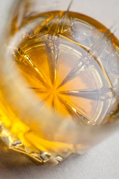 Whiskey glas närbild — Stockfoto