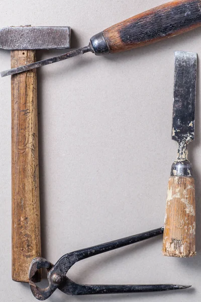 Grunge inşaat araçları