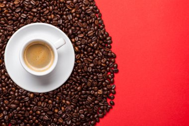 Kahve ve kırmızı fasulye