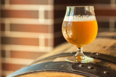 Bir varil üzerinde hafif bira