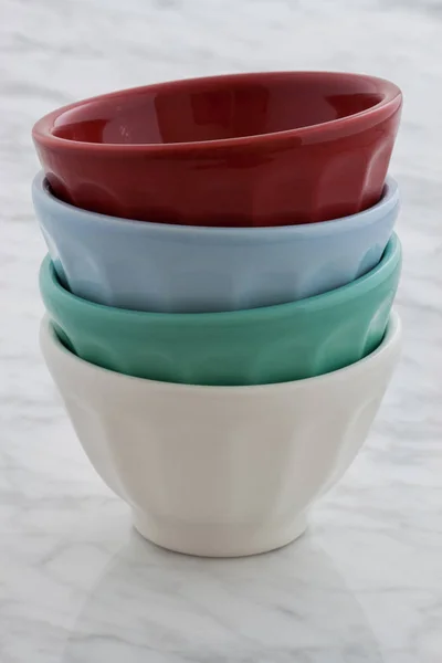 Beautiful set of bowls — Stock Photo, Image