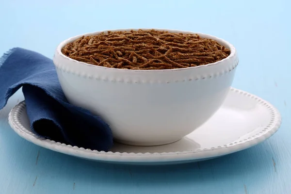Sana colazione di cereali crusca — Foto Stock
