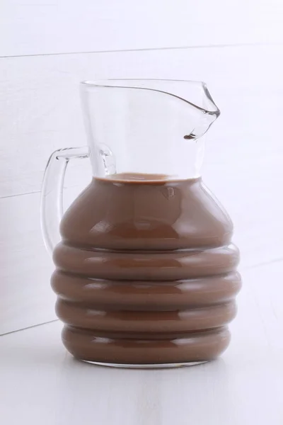 Delicious chocolate milk — Stock Photo, Image
