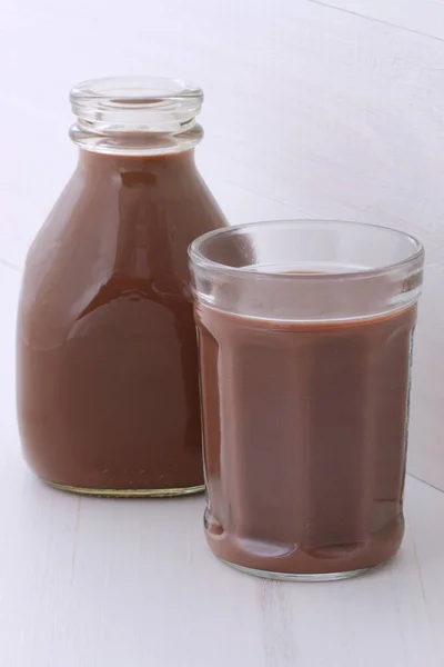 Delicious chocolate milk — Stock Photo, Image