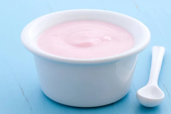Čerstvé zdravý jogurt — Stock fotografie