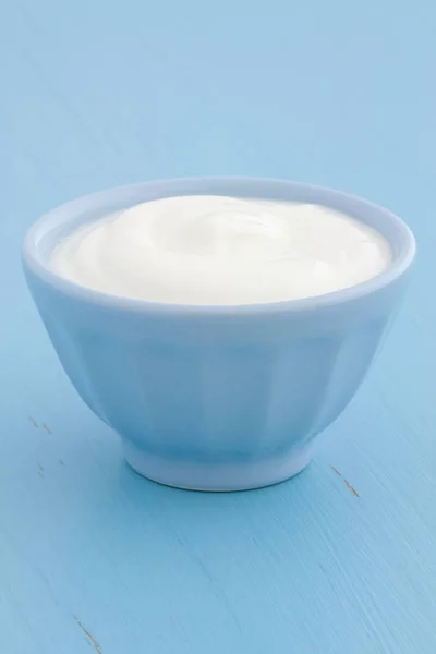 Yogurt greco normale — Foto Stock