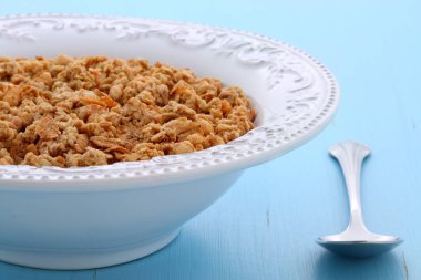 Lezzetli organik tıknaz granola tahıl 