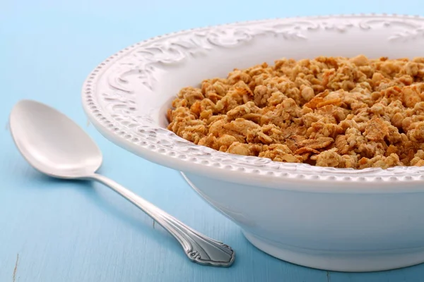 Delicioso cereal granola chunky orgânico — Fotografia de Stock