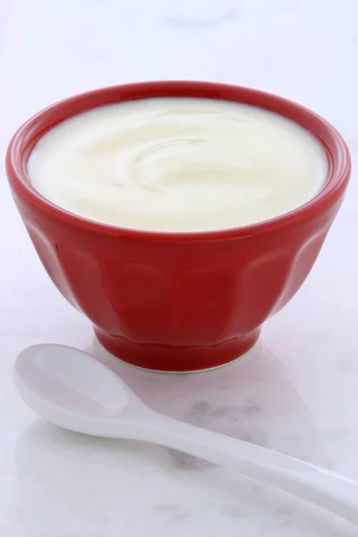 Frisse yoghurt — Stockfoto