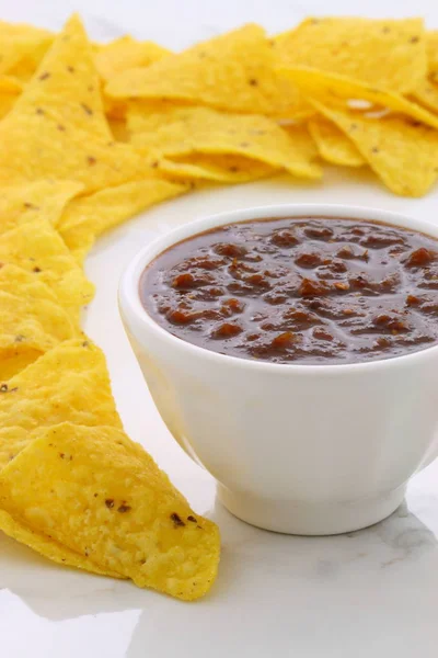 Salsa artesanal casera de chipotle — Foto de Stock