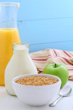 lezzetli ve sağlıklı granola tahıl 