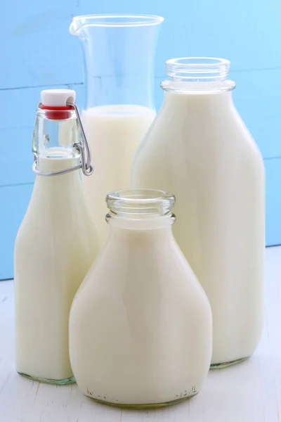 Assorted and delicious milk — Stock Photo, Image