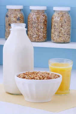 Lezzetli müsli Kahvaltı