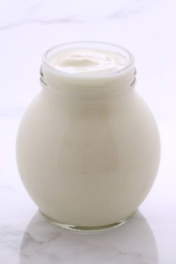 Vintage retro stil yoğurt