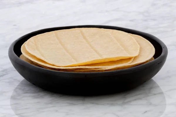 Deliciosas tortilhas de milho mexicano — Fotografia de Stock