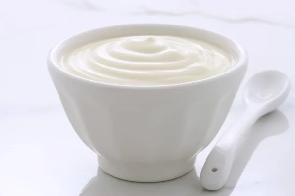Iogurte simples vintage — Fotografia de Stock